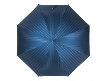 Зонт-трость Classic Pelle Oxford Blu StripesL арт. 1084/5