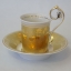 Кофейная чашка 0,15 л с блюдцем "Тет-а-тет"  арт. 40120414-D859
