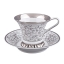 Чайная чашка 0,2 л с блюдцем "Византия" арт. 57120415-D936k