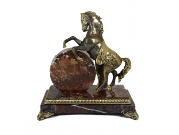 Часы "Конь на дыбах" арт. 3721334ст