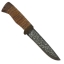 Нож туристический SN-1 арт. 84 дамасская сталь, береста