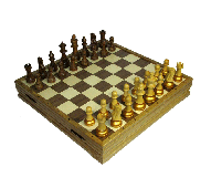 Шахматы классические утяжеленные арт. RTC-4903 47x47 см 