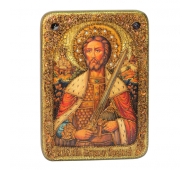 Икона Святой благоверный князь Александр Невский арт. RTI-649 21x29 см