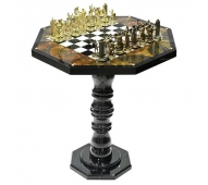Шахматный стол "Греческая мифология" арт. 3302124 60x60 см