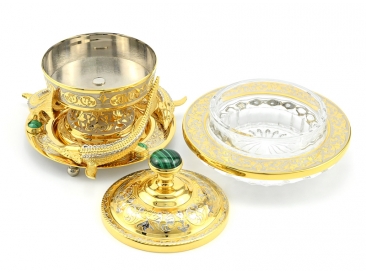 Икорница "Три осетра" арт. 3330307-1