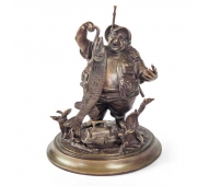 Скульптура "Рыбак на щуку" арт. 2158