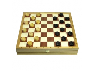 Шахматы+шашки арт. RTA-3369 37x37 см