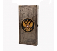 Нарды "Герб РФ" 42x42 см